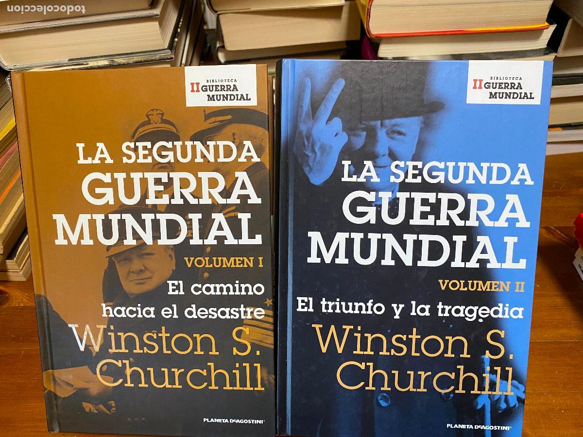 Libros de segunda mano: LA SEGUNDA GUERRA MUNDIAL. 2 TOMOS. WINSTON CHURCHILL. PLANETA DEAGOSTINI