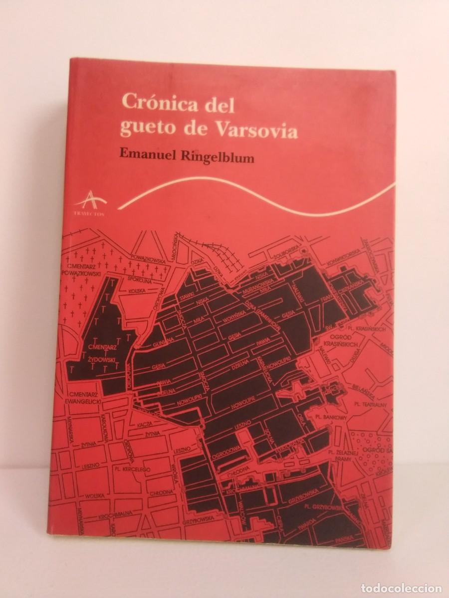 Livros em segunda m&atilde;o: Cr&oacute;nica del gueto de Varsovia. Emanuel Ringelblum
