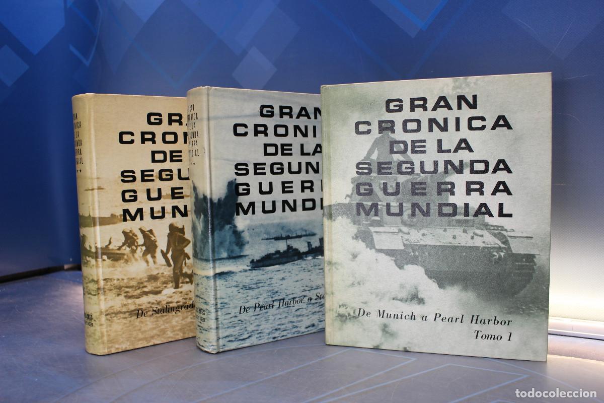 Libros de segunda mano: Gran Cr&oacute;nica de la Segunda Guerra Mundial.