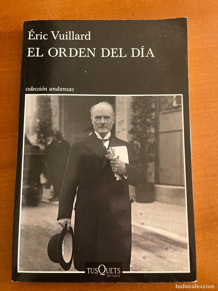 Libros de segunda mano: El orden del d&iacute;a. Colecci&oacute;n Andanzas