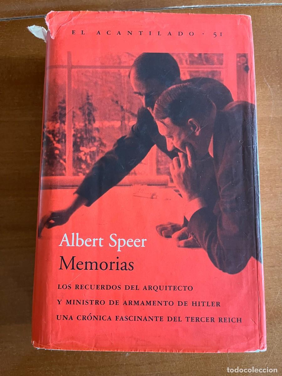 Libros de segunda mano: Albert Speer. Memorias