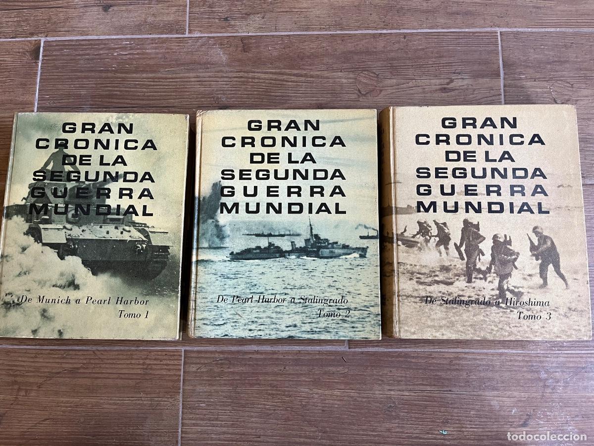 Libros de segunda mano: COMPLETO 3 TOMOS-GRAN CR&Oacute;NICA DE LA SEGUNDA GUERRA MUNDIAL-READEST DIGEST