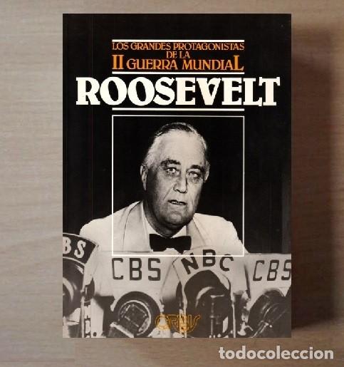 Libros de segunda mano: �F3340 - LOS GRANDES PROTAGONISTAS DE LA II GUERRA MUNDIAL. [ROOSEVELT]. EDICIONES ORBIS.
