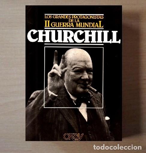 Libros de segunda mano: �F3341 - LOS GRANDES PROTAGONISTAS DE LA II GUERRA MUNDIAL. [CHURCHILL]. EDICIONES ORBIS.
