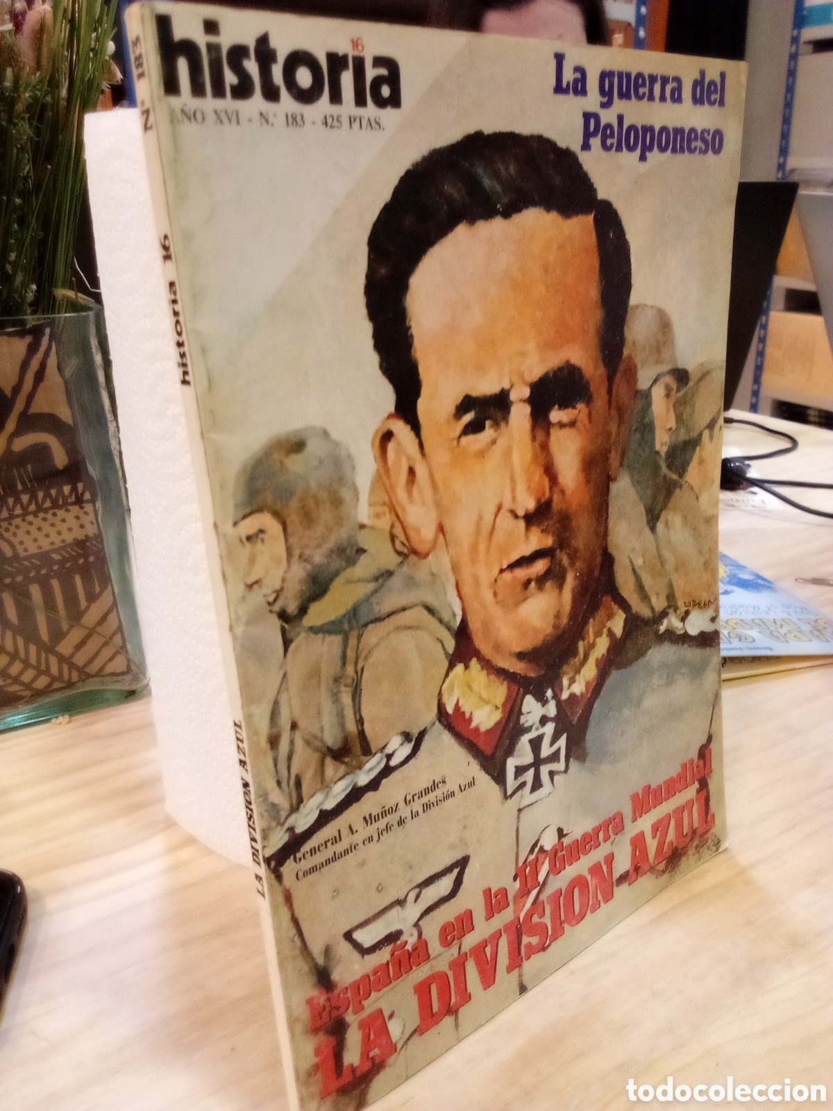 Livros em segunda m&atilde;o: Revista - historia 16 n. 183 - Espa&ntilde;a en la II Guerra Mundial La divisi&oacute;n azul