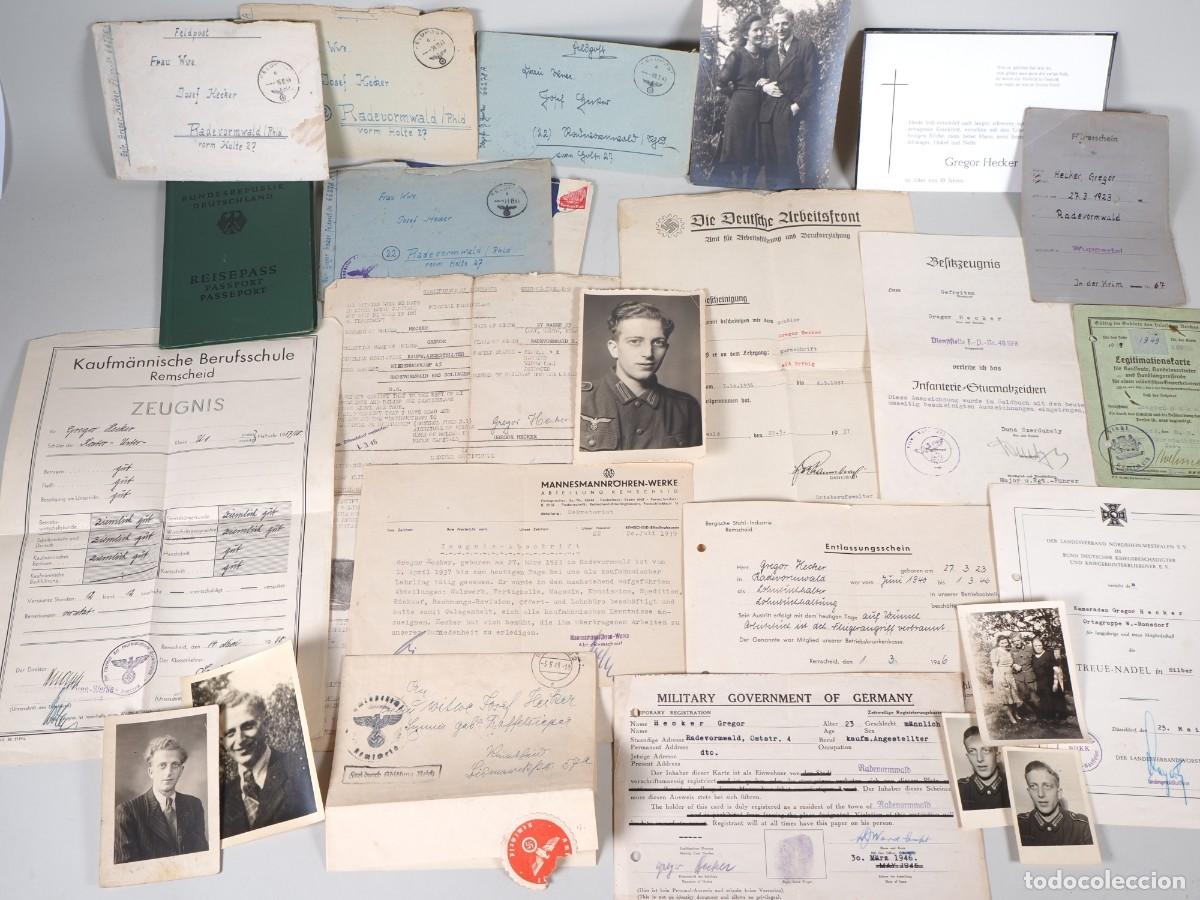 Libros de segunda mano: Archivo documental de Gregor Hecker, Wehrmacht, ISA, Feldpost y Grenadier-Regiment 753