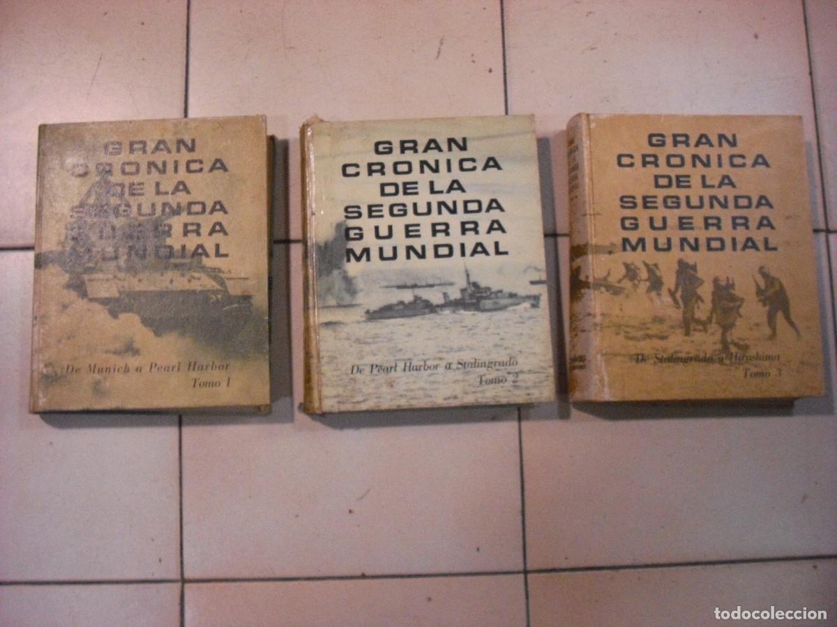 Libros de segunda mano: GRAN CRONICA DE LA SEGUNDA GUERRA MUNDIAL , LOTE DE 3 TOMOS, SELECCIONES READER&acute;S DIGEST