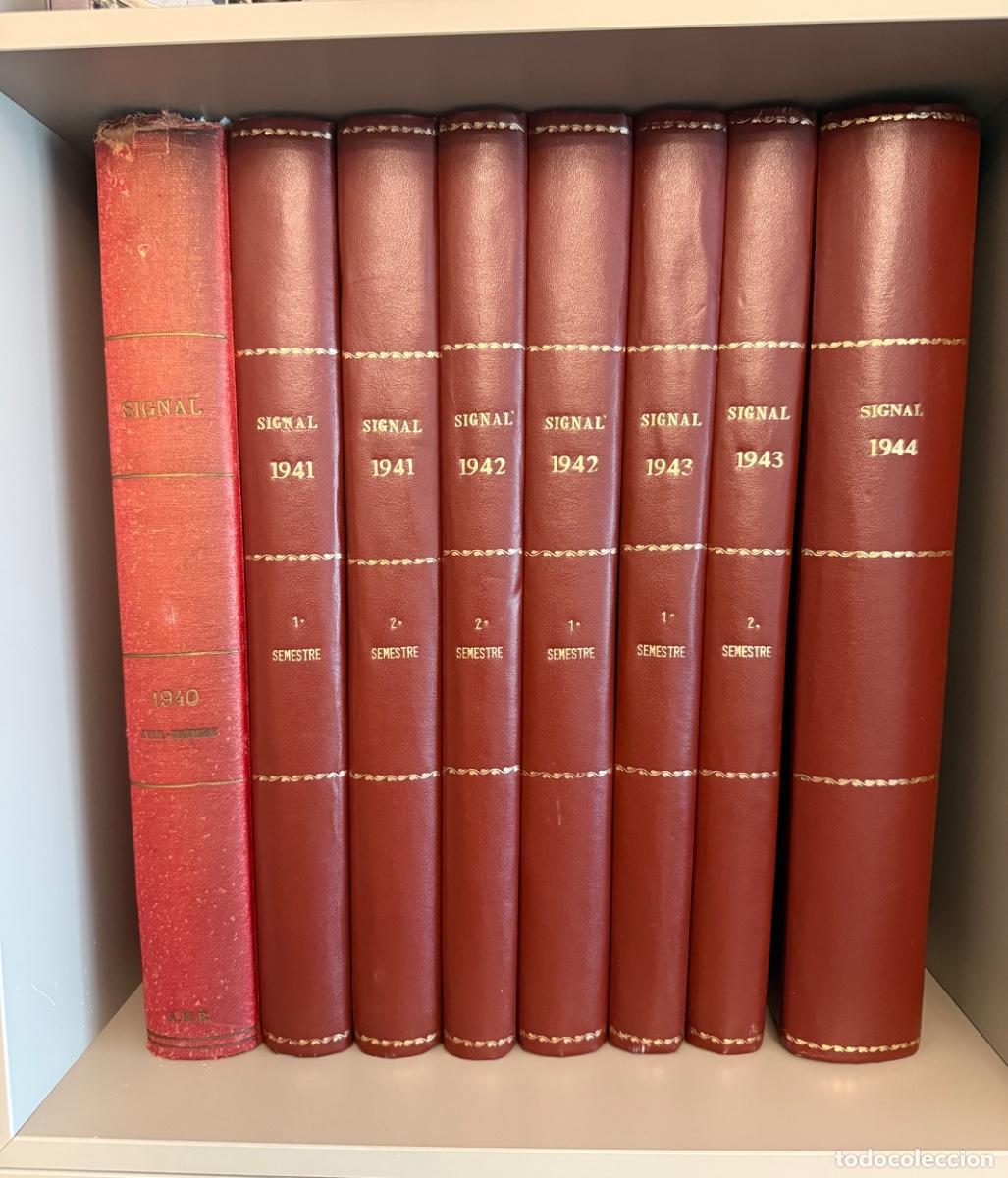 Libros de segunda mano: REVISTA SIGNAL ENCUADERNADA A&Ntilde;OS 1940/1941 /1942/1943/1944