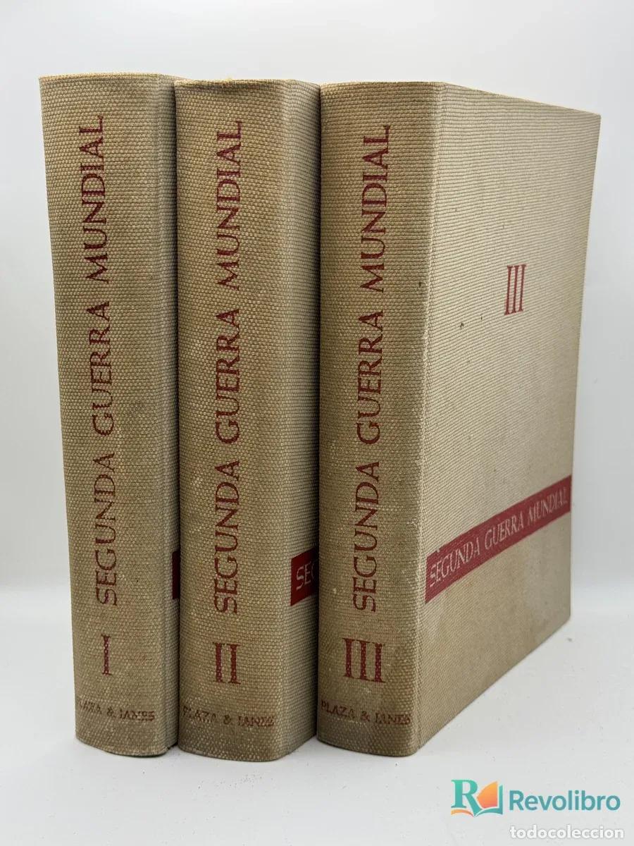 Libros de segunda mano: Segunda Guerra Mundial 3 tomos - Manuel Vazquez, Jaime Barnat