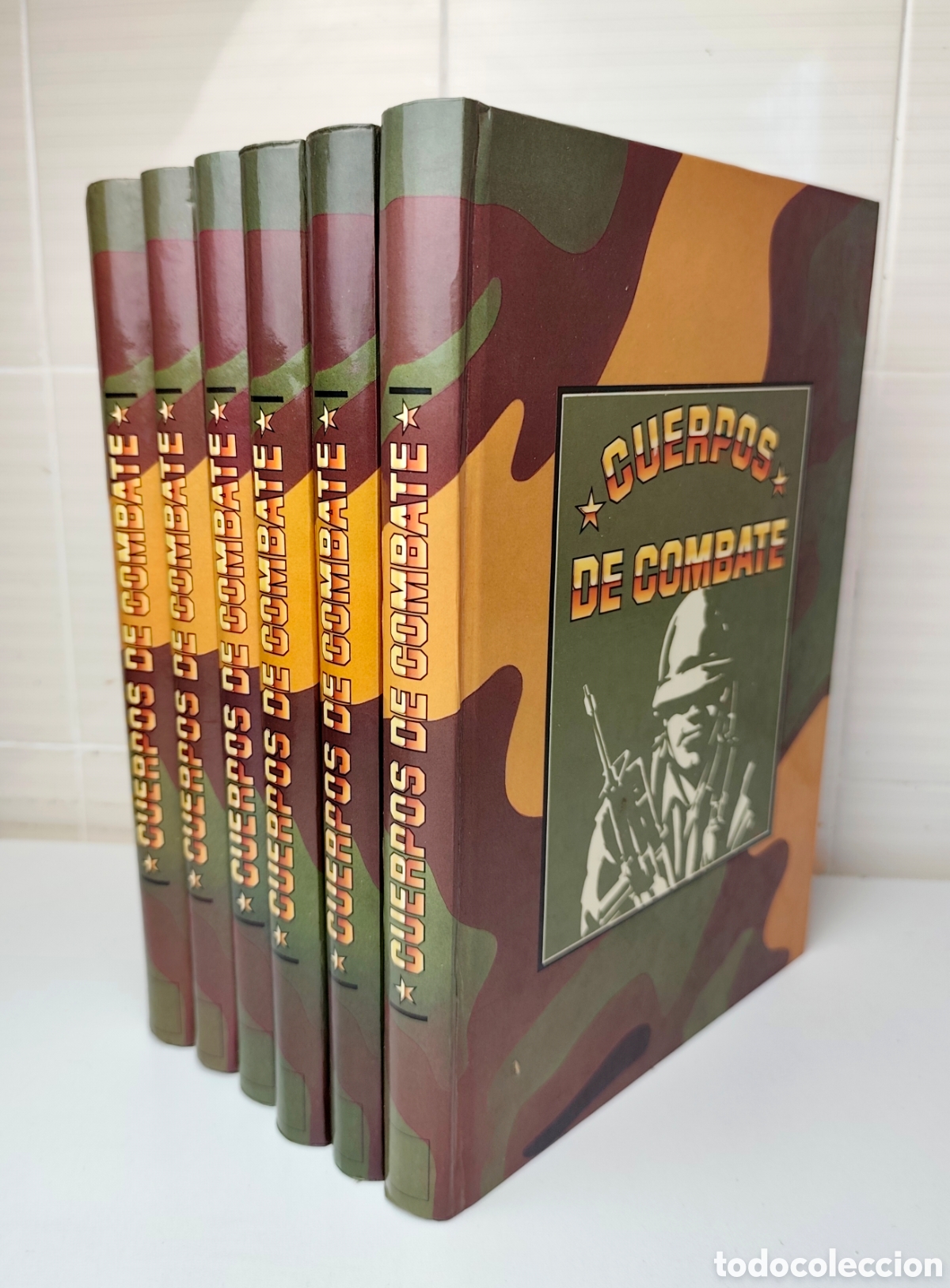 Libros de segunda mano: Enciclopedia CUERPOS de COMBATE - Completa 6 Tomos Delta Comando Aviaci&oacute;n