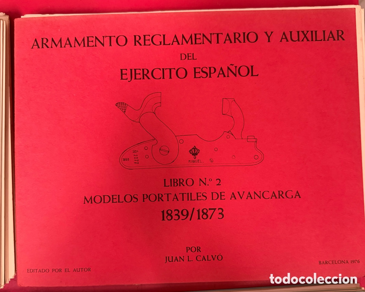 Libros de segunda mano: Colecci&oacute;n 4 Libros Armamento Ej&eacute;rcito Espa&ntilde;ol - Foto 6