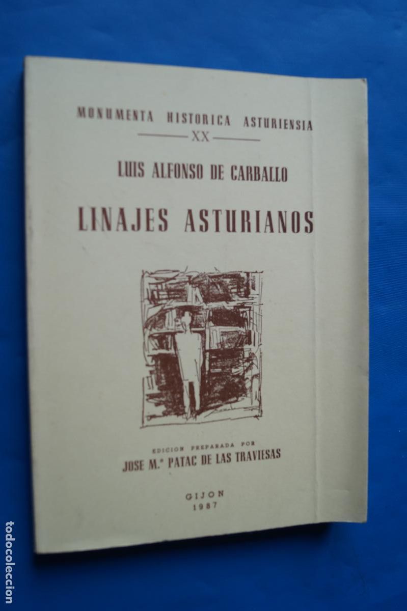 Libros de segunda mano: LINAJES ASTURIANOS. LUIS ALFONSO DE CARBALLO.
