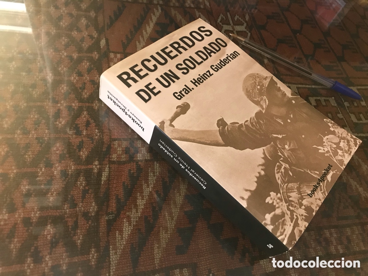Libros de segunda mano: Recuerdos de un soldado. Gral. Heinz Guderian. Books4pocket