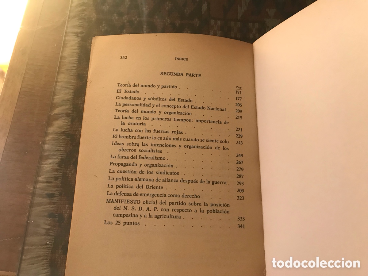 Libros de segunda mano: Mi lucha. Hitler. Ediciones Editors. - Foto 5