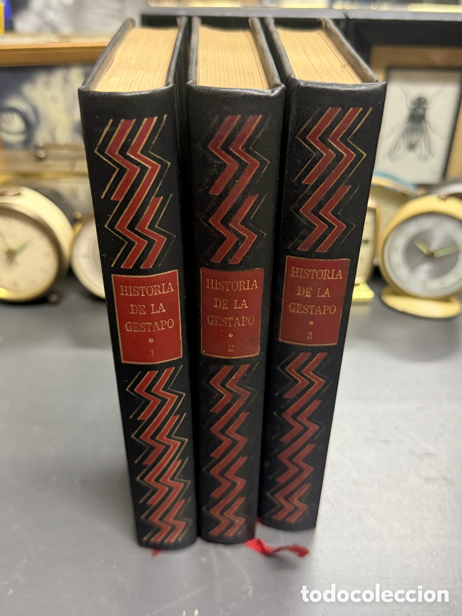 Libros de segunda mano: Lote 3 libros de la historia de la gestapo 1 2 3 - Foto 2