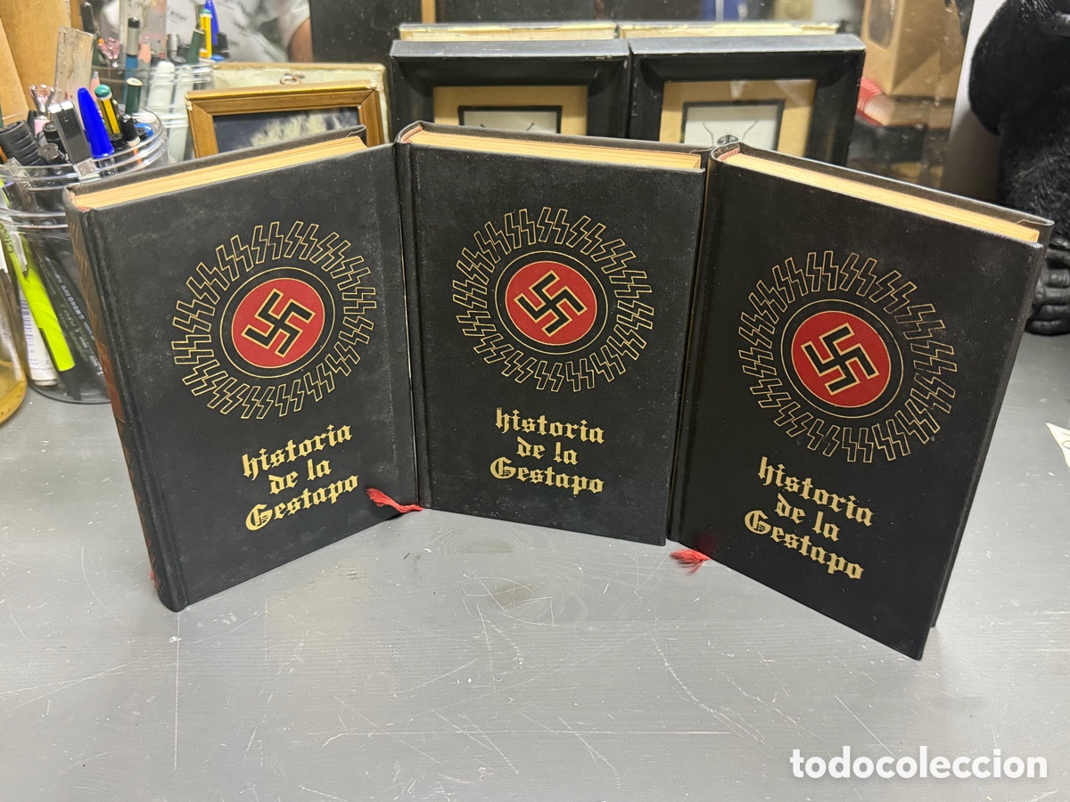 Libros de segunda mano: Lote 3 libros de la historia de la gestapo 1 2 3