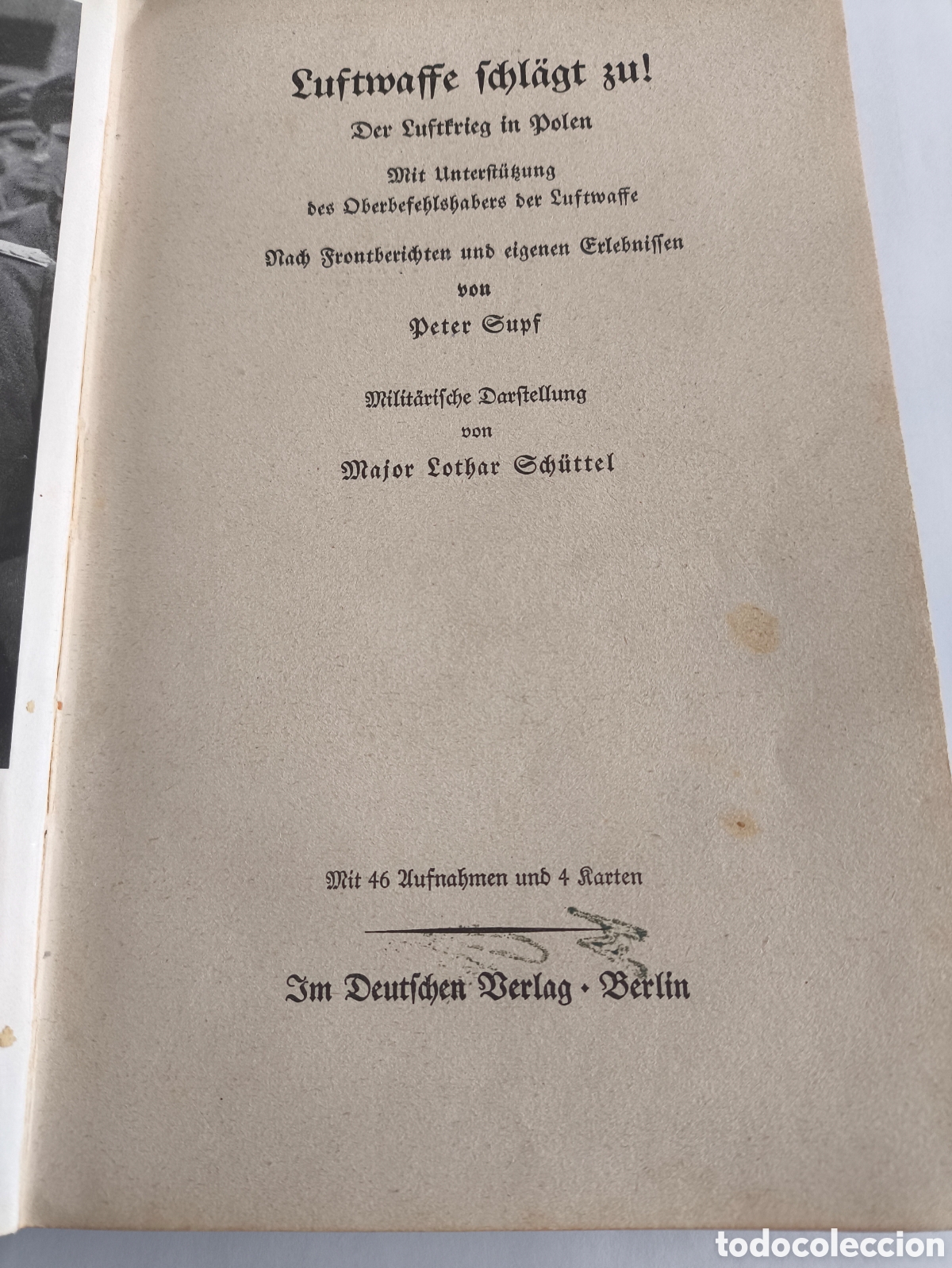 Libros de segunda mano: Libro LW con aut&oacute;grafo de Hitler - Foto 6
