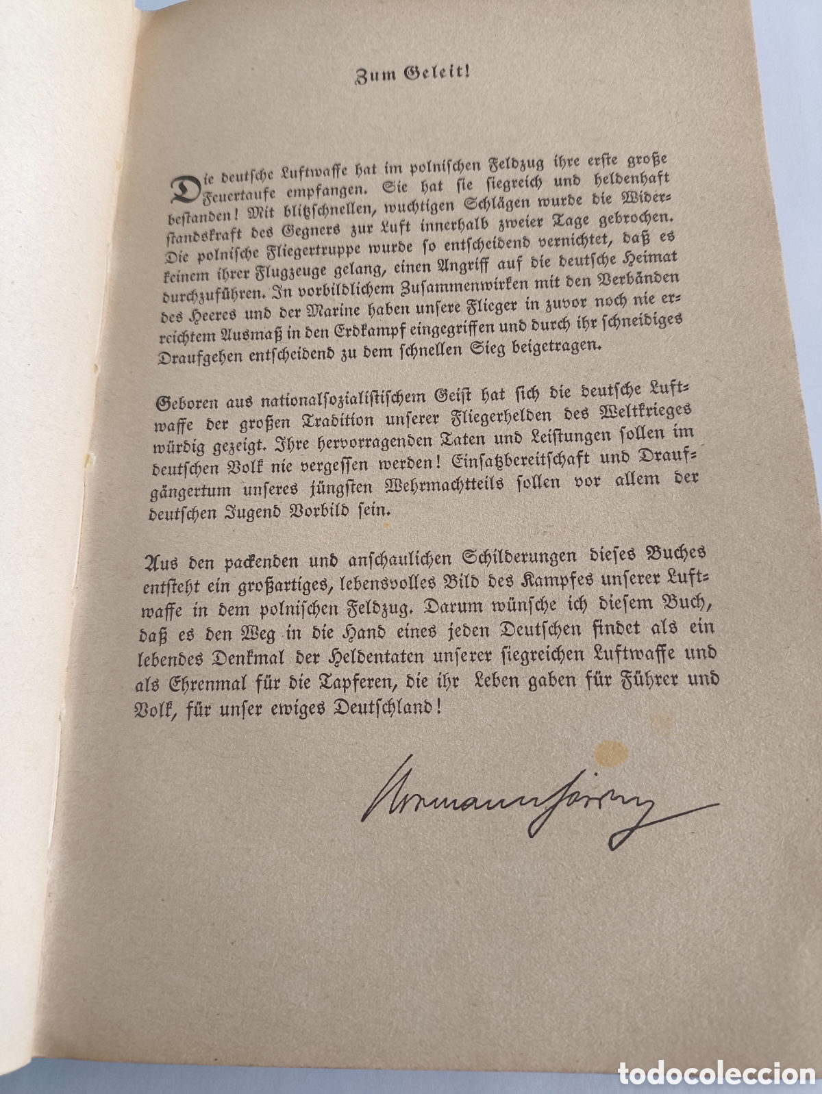 Libros de segunda mano: Libro LW con aut&oacute;grafo de Hitler - Foto 7