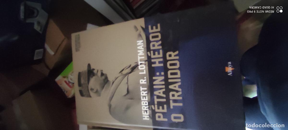 Libros de segunda mano: P&Eacute;TAIN: H&Eacute;ROE O TRAIDOR.- HERBERT R. LOTTMAN 2gm