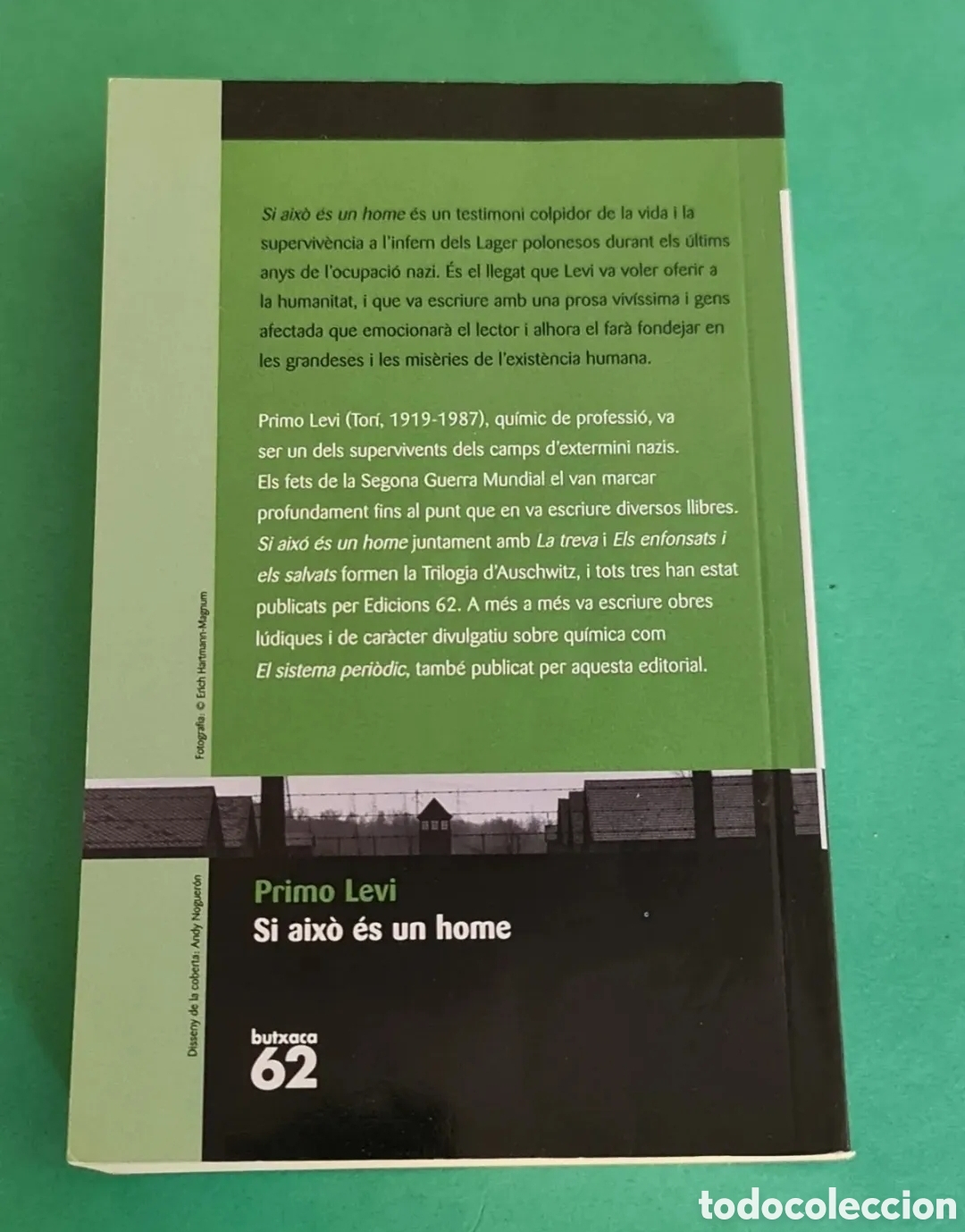 Libros de segunda mano: Libro Primo levi / SI aix&ograve; &eacute;s un home. - Foto 5