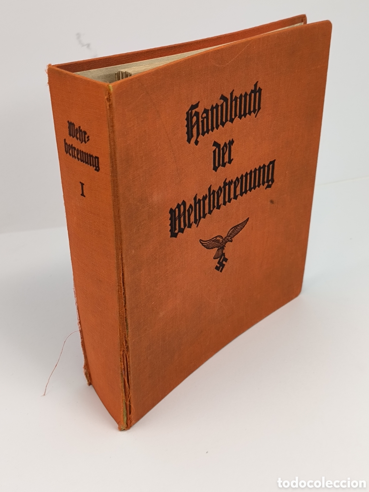 Libros de segunda mano: Carpeta Handbuch der Wehrbetreuung LUFTWAFFE Wehrmacht NSDAP WWII