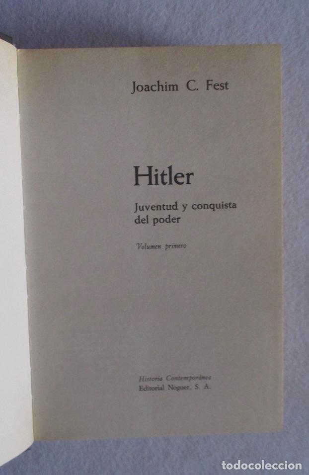 Libros de segunda mano: HITLER - JOACHIM C. FEST - Foto 2