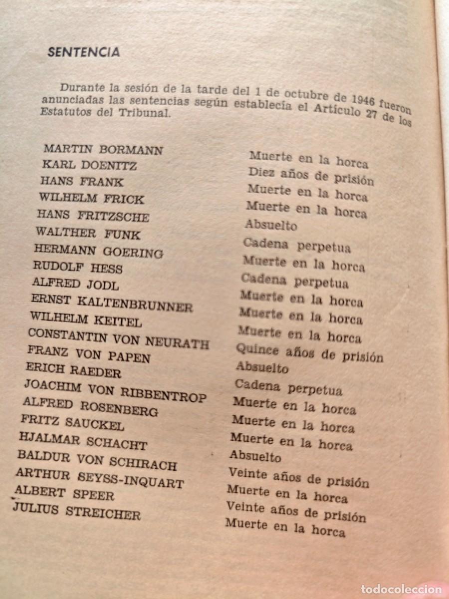 Libros de segunda mano: EL PROCESO DE NUREMBERG - Foto 9