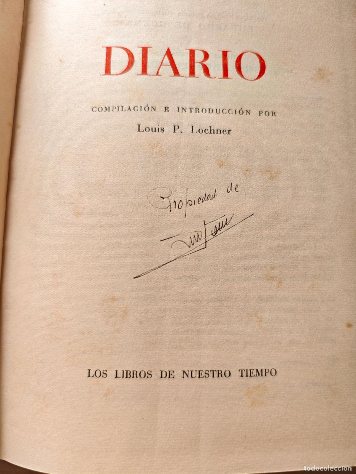 Libros de segunda mano: Dr. JOSEPH GOEBLES - DIARIO - Foto 3