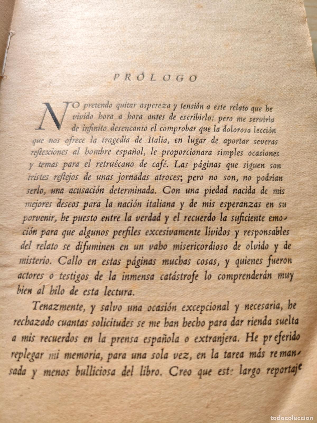 Libros de segunda mano: ITALIA - FUERA DE COMBATE - Foto 9