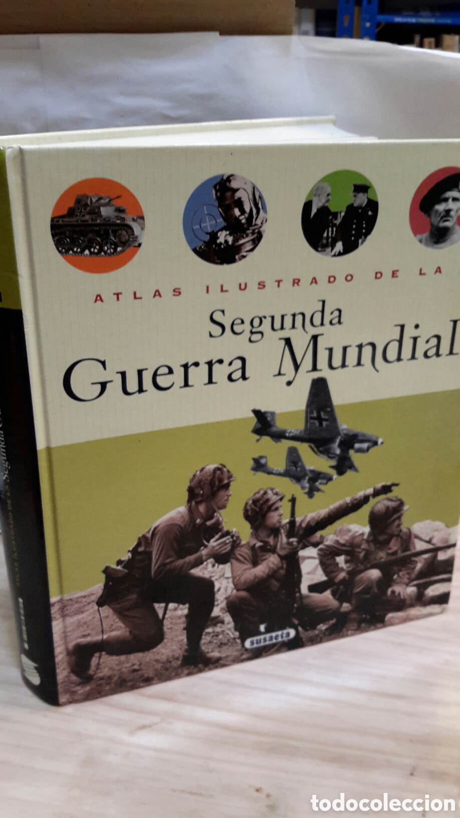 Libros de segunda mano: Atlas ilustrado de la segunda guerra mundial