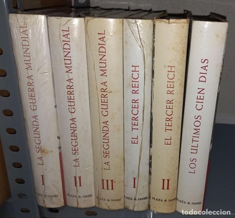 Libros de segunda mano: Segunda Guerra Mundial, El Tercer Reich, Los &uacute;ltimos cien d&iacute;as (Plaza & Jan&eacute;s) 6 tomos