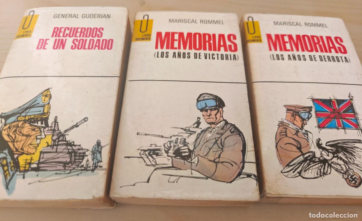 Libros de segunda mano: MEMORIAS DE GUERRA II G.M- MARISCAL ROMMEL Y GENERAL GUDERIAN