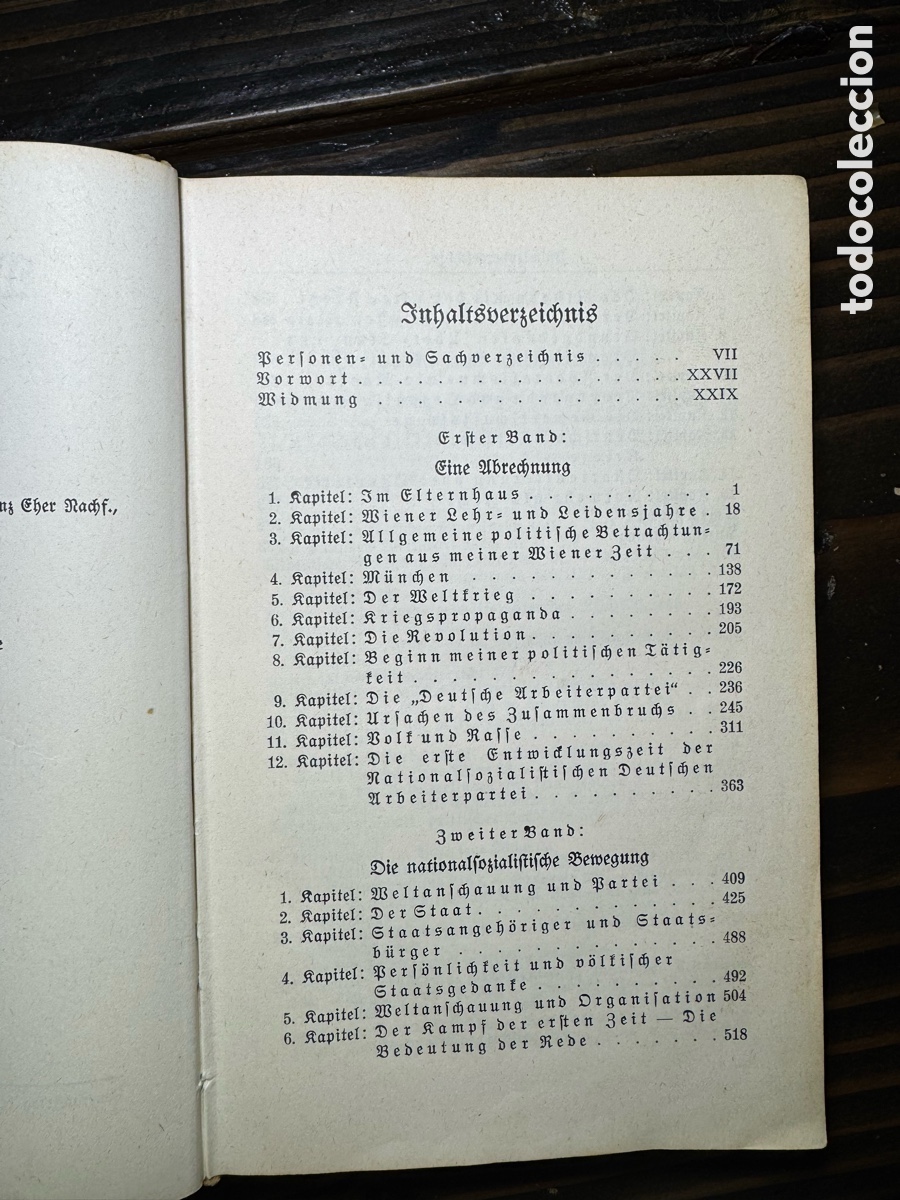 Libros de segunda mano: MEIN KAMPF - ADOLF HITLER - 1940 - German - Foto 8