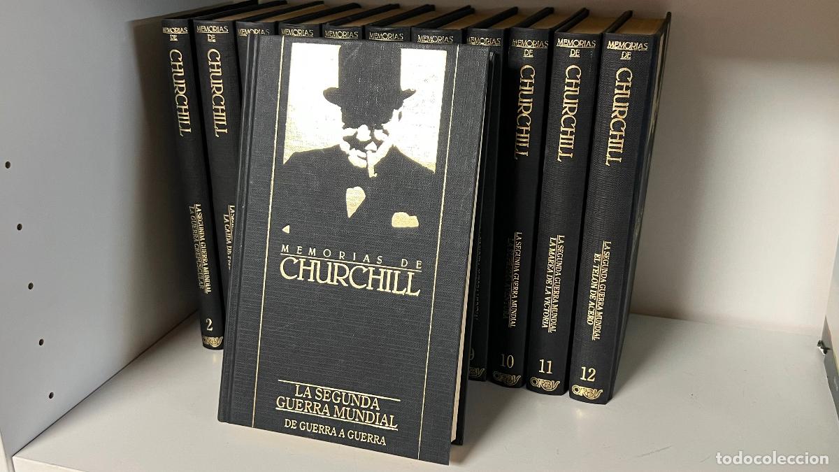 Gebrauchte B&uuml;cher: MEMORIAS DE CHURCHILL. 12 TOMOS. ORBIS. BARCELONA. COMPLETA