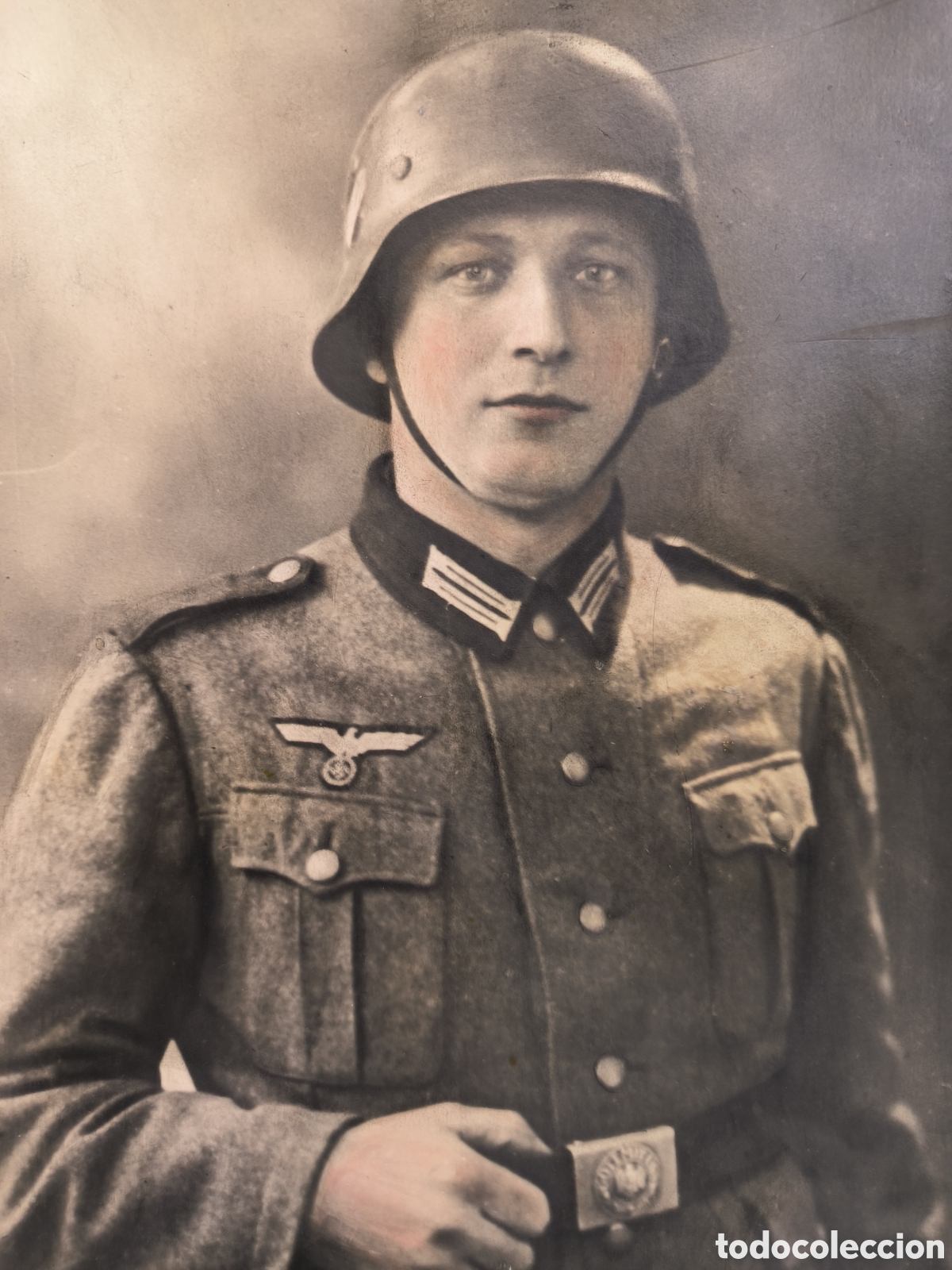 Libros de segunda mano: Gran retrato soldado alem&aacute;n Wehrmacht nsdap WWII 1939 ESV&Aacute;STICA