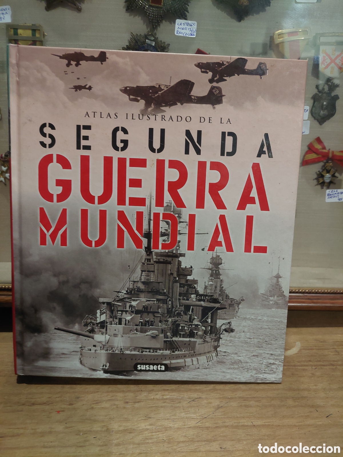 Libros de segunda mano: ATLAS SEGUNDA GUERRA MUNDIAL SUSAETA FOTOS historia