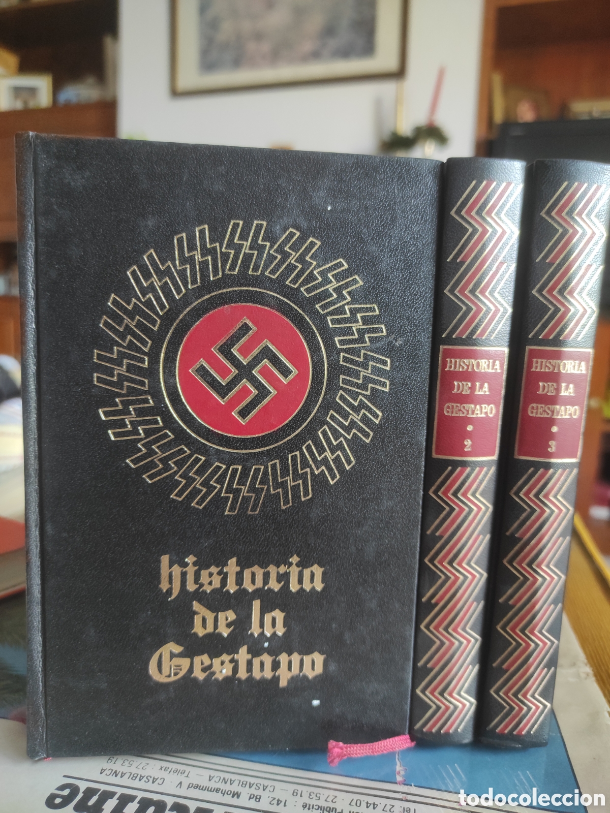 Libros de segunda mano: HISTORIA DE LA GESTAPO / COMPLETA EN 3 TOMOS / BERNARD MICHAL / C&Iacute;RCULO AMIGOS DE LA HISTORIA 1975