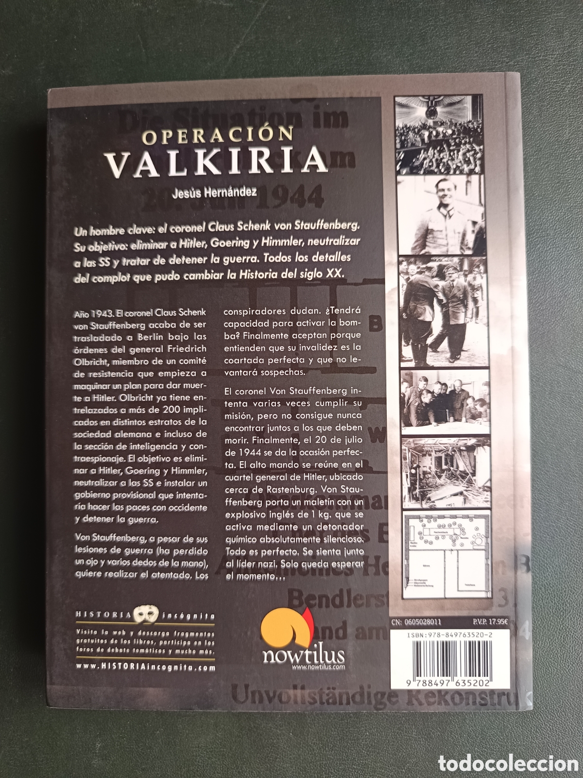 Libros de segunda mano: Operaci&oacute;n Valkiria. Hern&aacute;ndez, Jes&uacute;s - Foto 2
