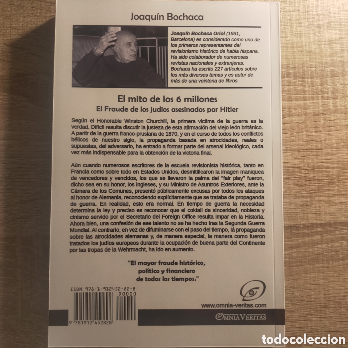 Libros de segunda mano: El mito de los 6 Millones - Joaqu&iacute;n Bochaca - Foto 2