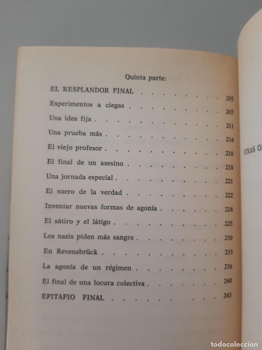 Libros de segunda mano: Los experimentos nazis en los campos de exterminio. William Taylor - Foto 5