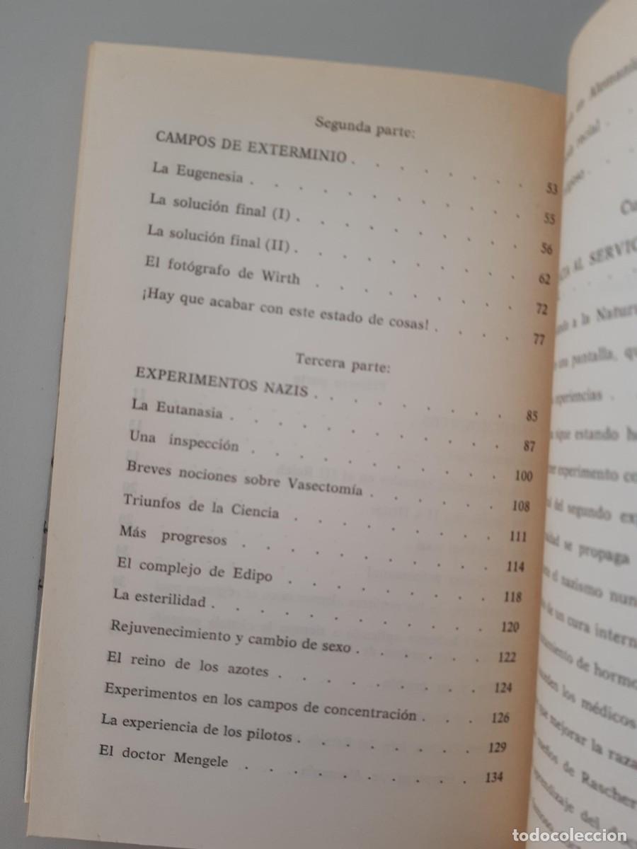 Libros de segunda mano: Los experimentos nazis en los campos de exterminio. William Taylor - Foto 6