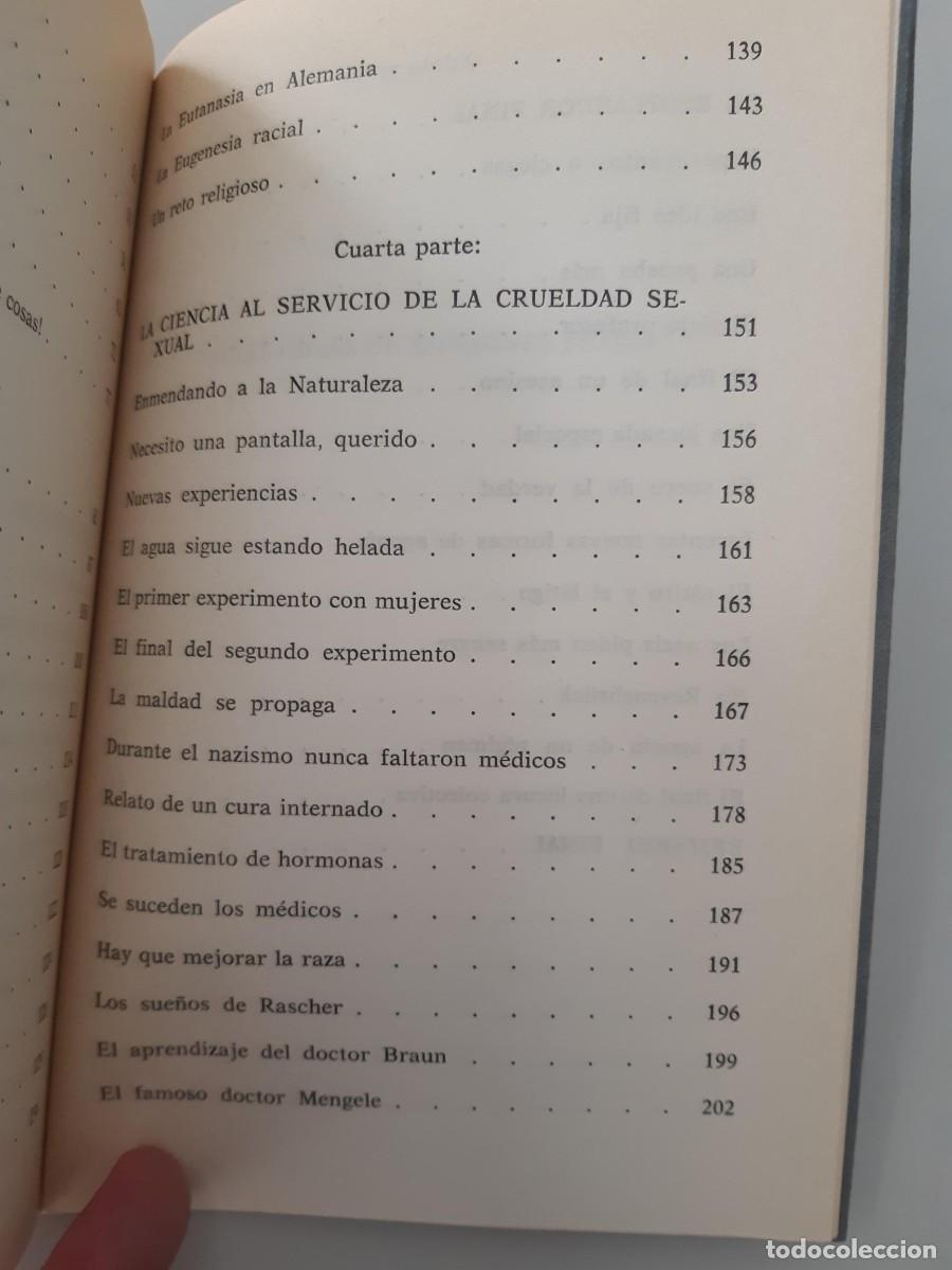 Libros de segunda mano: Los experimentos nazis en los campos de exterminio. William Taylor - Foto 7