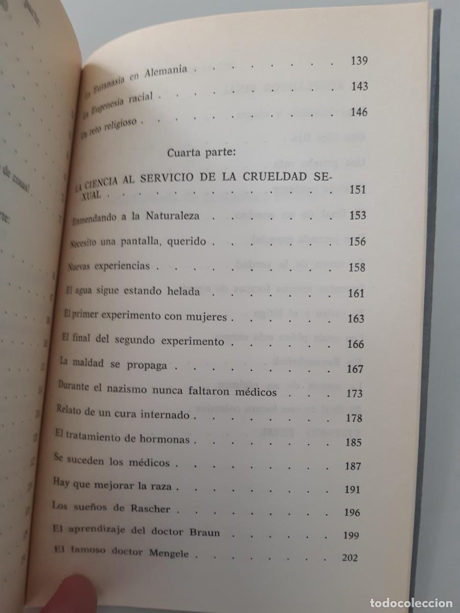 Libros de segunda mano: Los experimentos nazis en los campos de exterminio. William Taylor - Foto 8