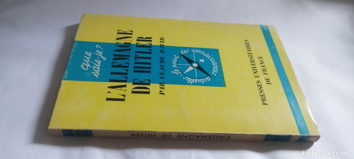 Libros de segunda mano: L ALLEMAGNE DE HITLER / PAR CLAUDE DAVID / CMA 39/ en frances PRESSES UNIVERSITAIRES DE FRANCE