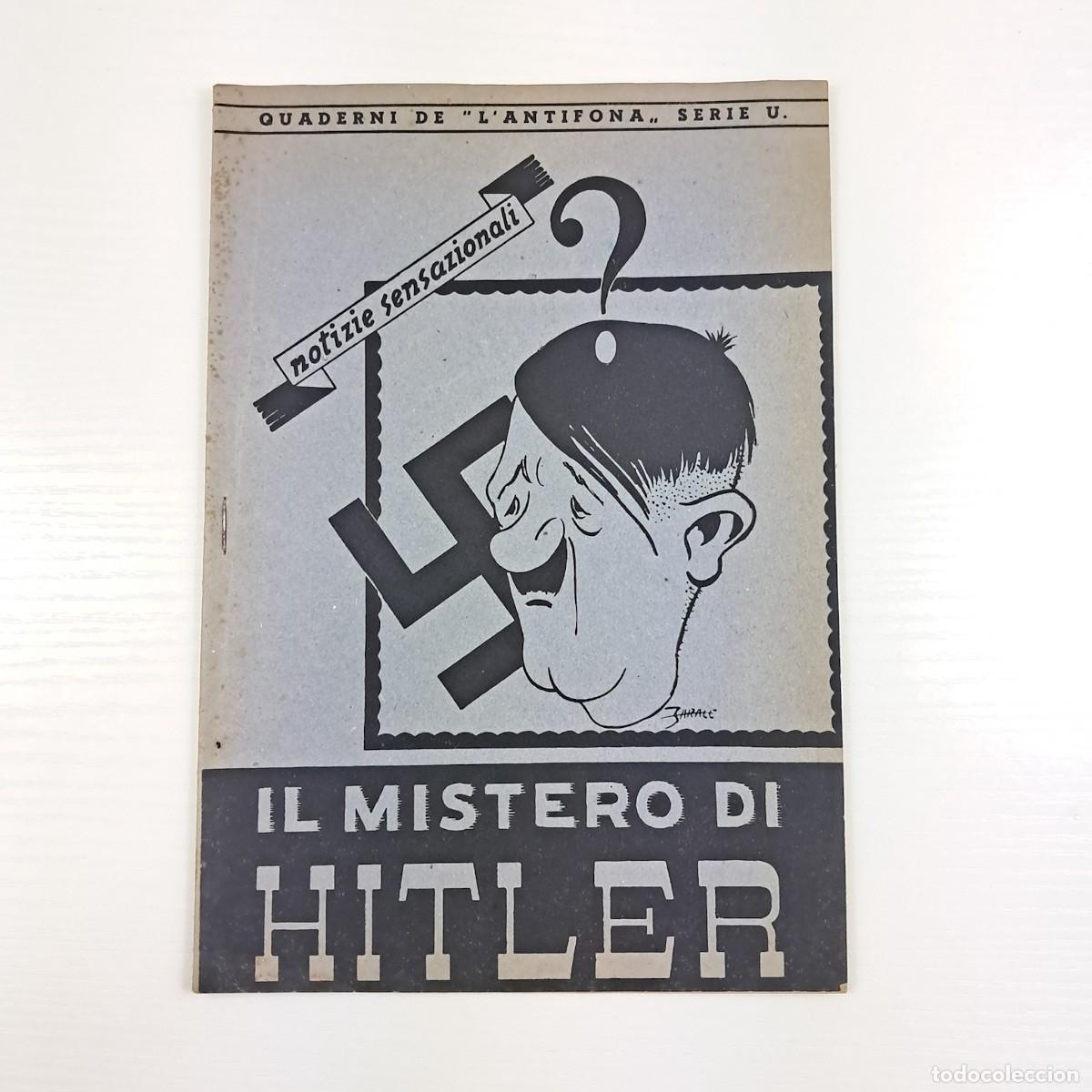 Libros de segunda mano: Libretto Notizie sensazionali, il mistero di Hitler Questo opuscolo satirico