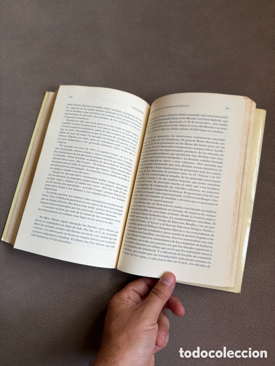 Libros de segunda mano: Libro &ldquo;Vencedores&rdquo; de Stephen E Ambrose - Foto 3