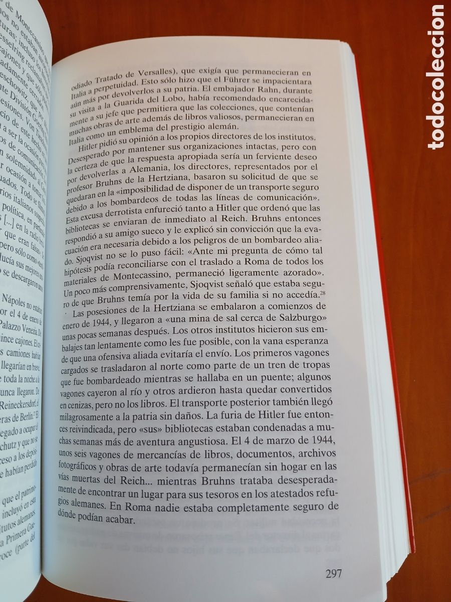 Libros de segunda mano: El Saqueo de Europa. Lynn H. Nicholas. - Foto 9