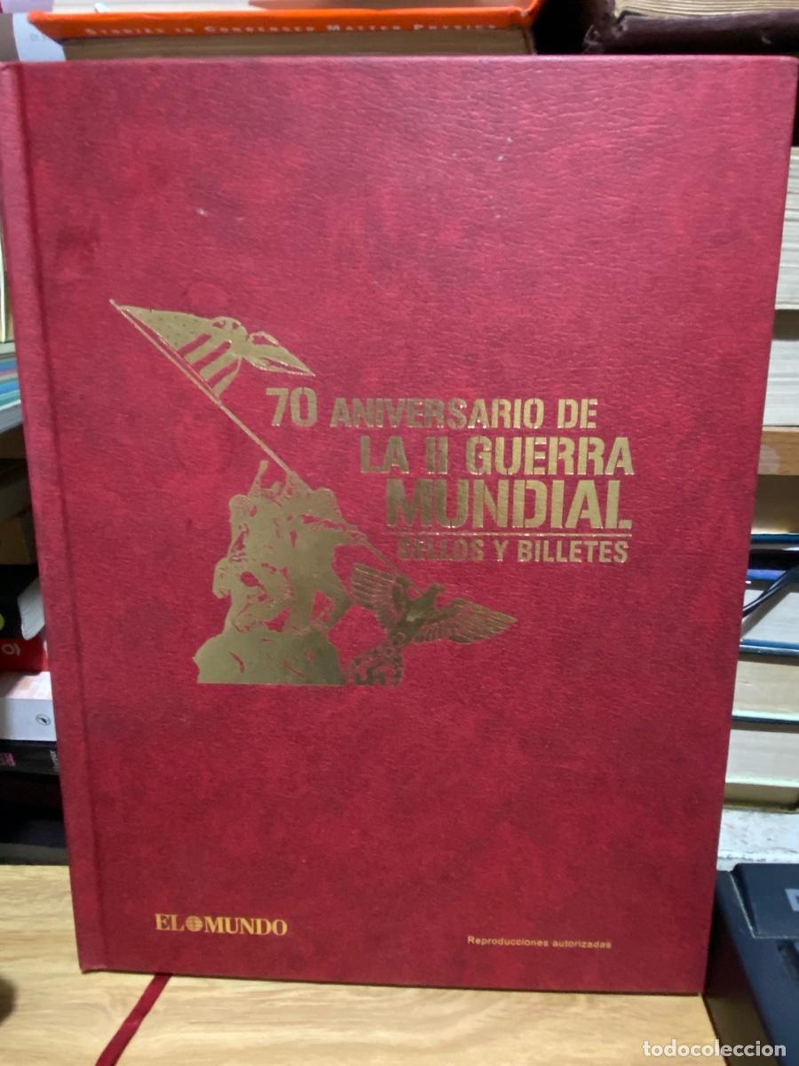 Libros de segunda mano: 70 ANIVERSARIO DE LA II GUERRA MUNDIAL, SELLOS Y BILLETES, EDT. EL MUNDO