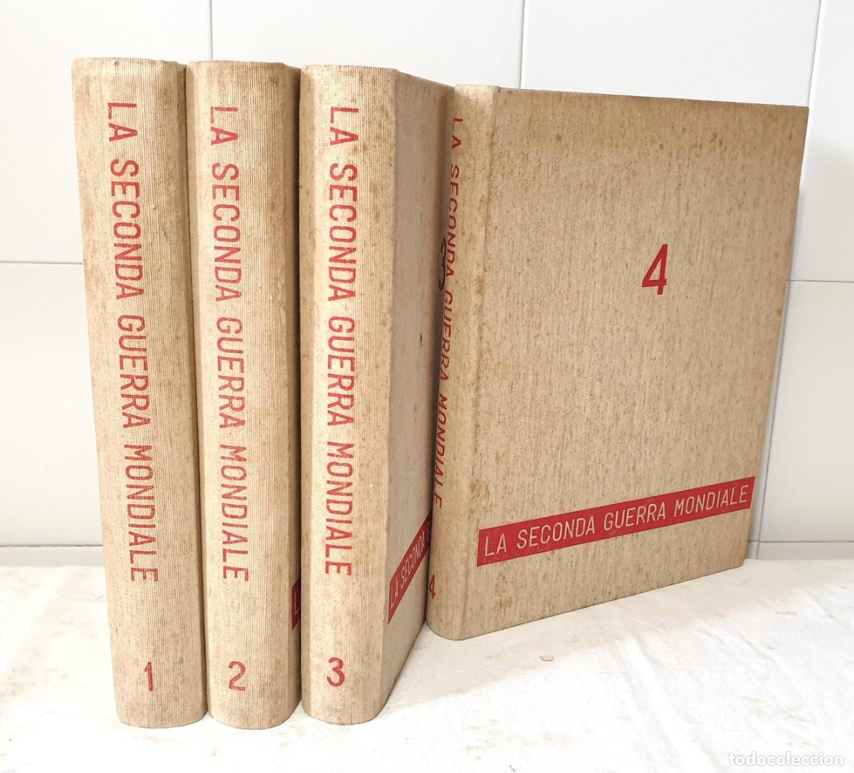 Libros de segunda mano: La Segunda Guerra Mundial - Enzo Biagi - 4 Tomos SADEA Editore (1963)