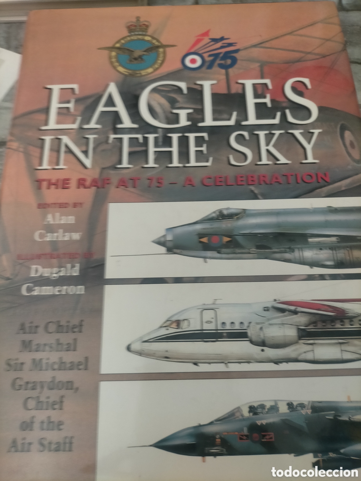 Libros de segunda mano: Eagles in the Sky RAF autor carlaw